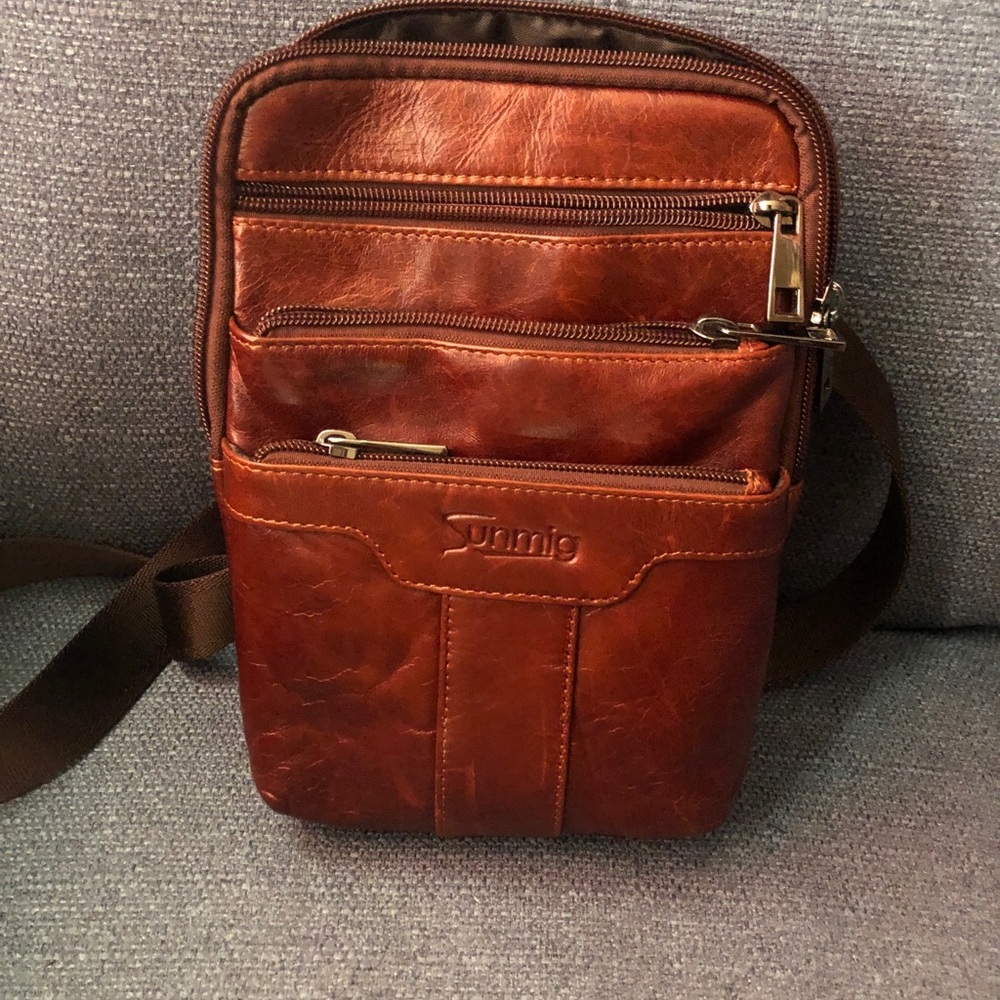 Brown Messenger Bag